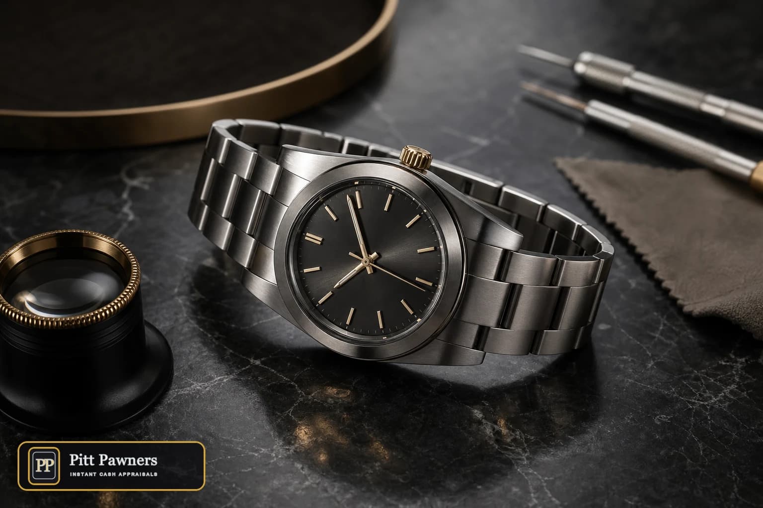 Pitt Pawners branded luxury unbranded watch appraisal